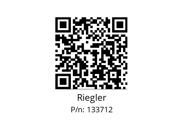   Riegler 133712