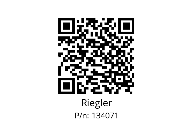   Riegler 134071