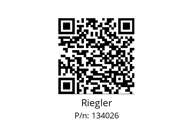   Riegler 134026