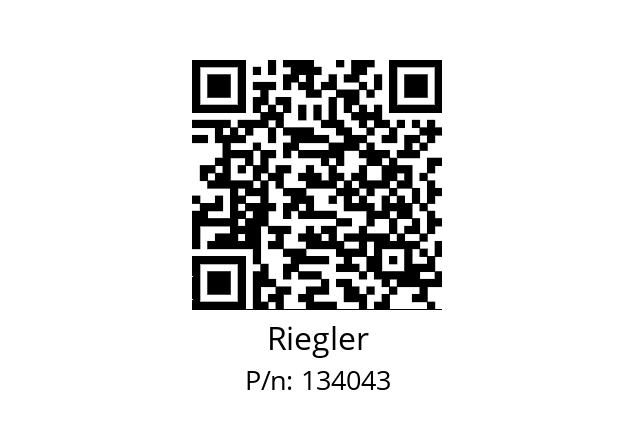   Riegler 134043