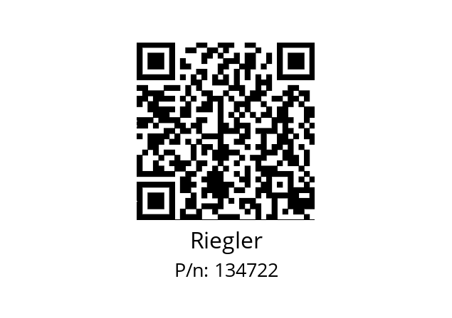   Riegler 134722