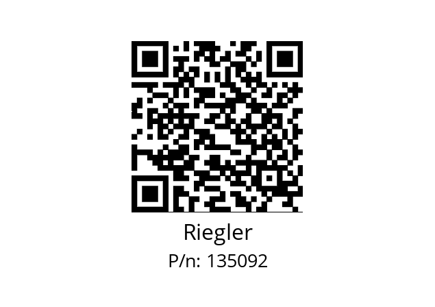   Riegler 135092