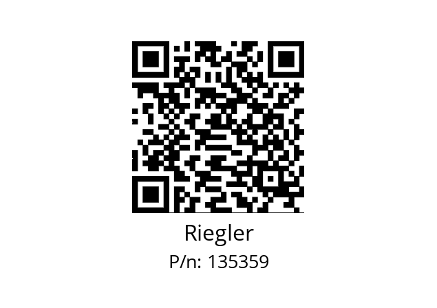   Riegler 135359