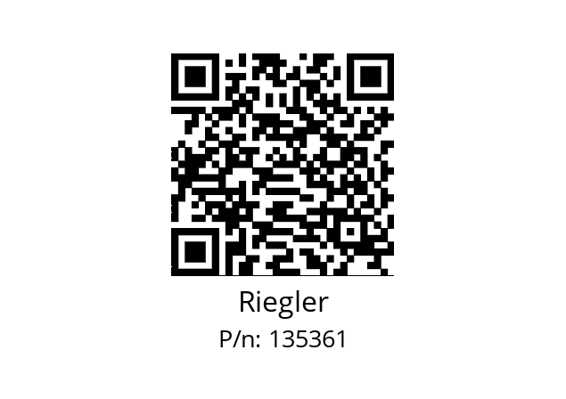   Riegler 135361