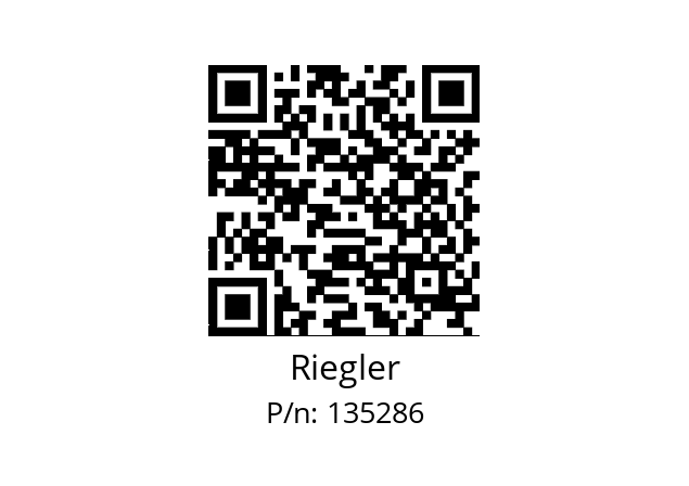   Riegler 135286