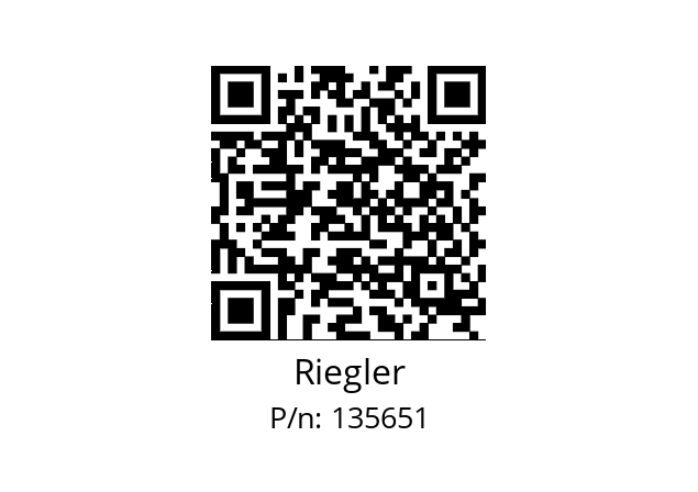   Riegler 135651