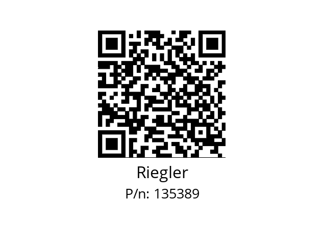   Riegler 135389