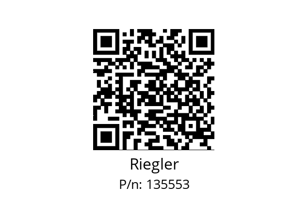   Riegler 135553