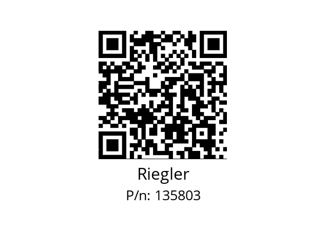   Riegler 135803