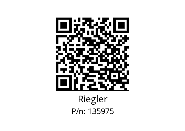   Riegler 135975