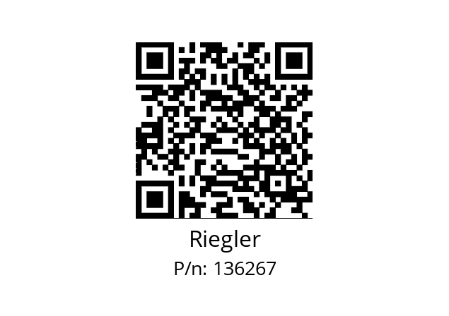   Riegler 136267