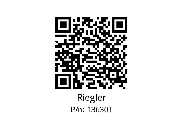   Riegler 136301