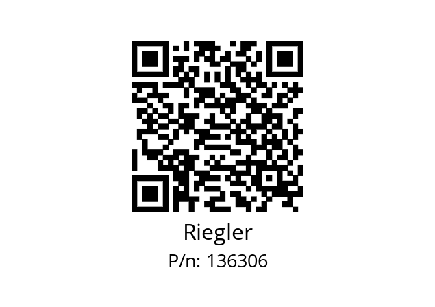   Riegler 136306