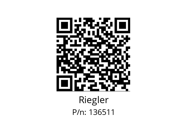   Riegler 136511