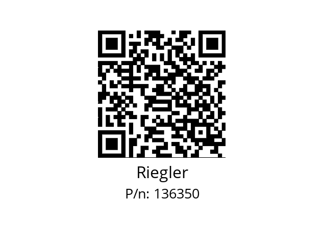   Riegler 136350