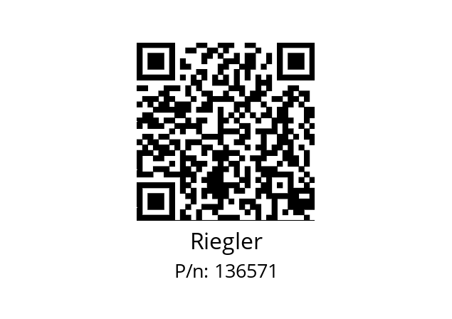   Riegler 136571