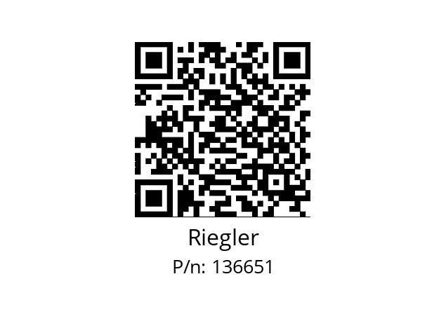   Riegler 136651