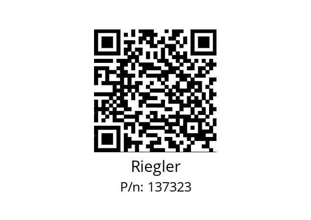   Riegler 137323