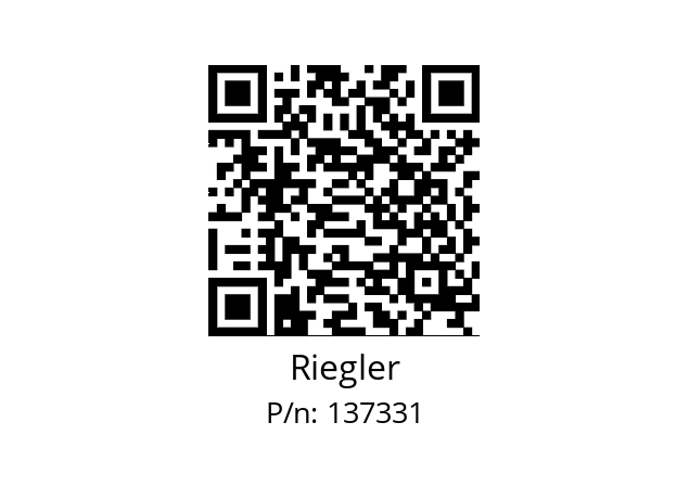   Riegler 137331