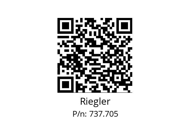   Riegler 737.705