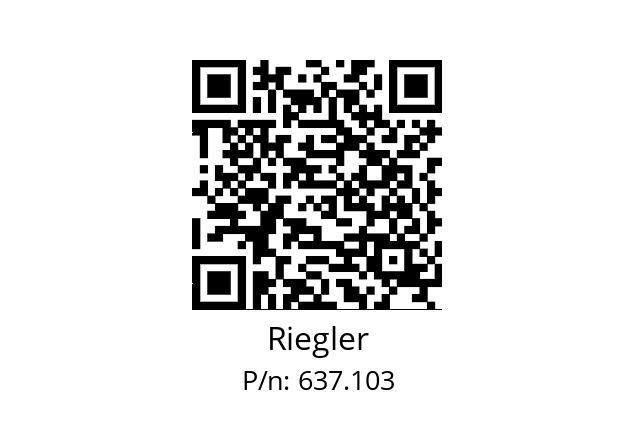   Riegler 637.103