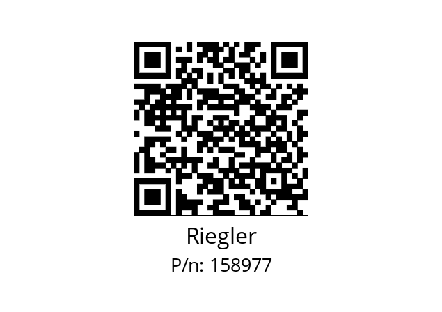   Riegler 158977