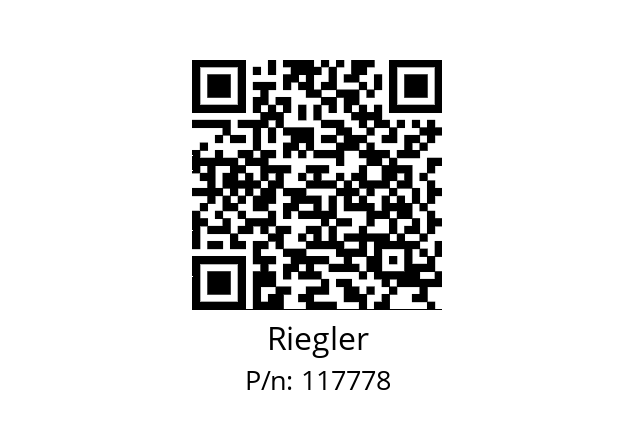   Riegler 117778