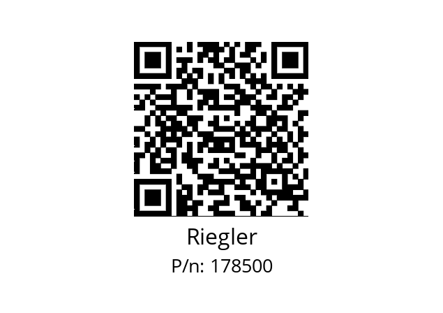   Riegler 178500