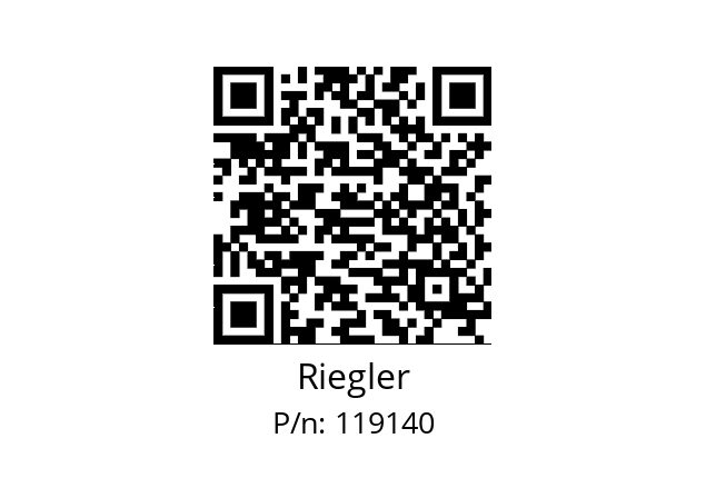   Riegler 119140