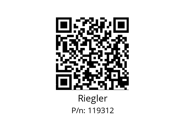   Riegler 119312