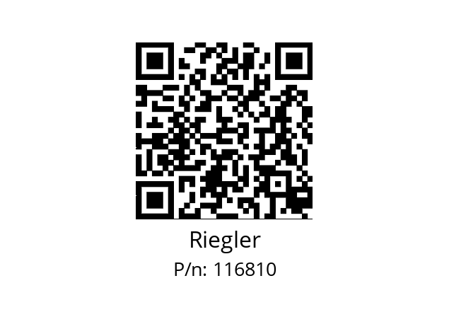   Riegler 116810