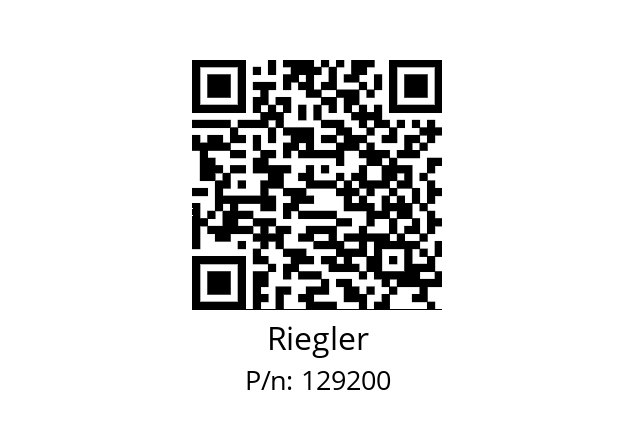   Riegler 129200