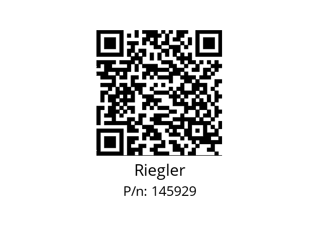   Riegler 145929