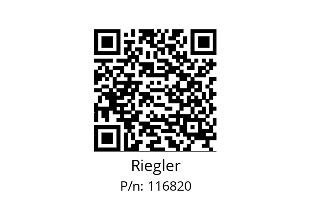   Riegler 116820