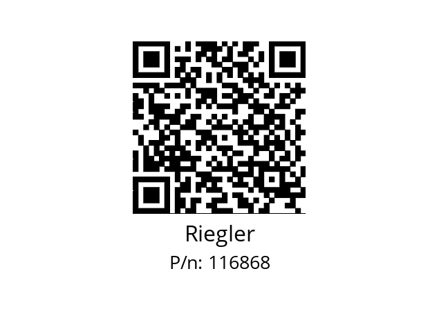   Riegler 116868