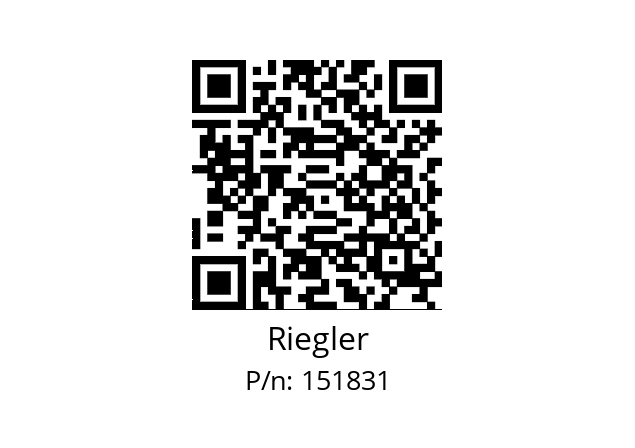   Riegler 151831