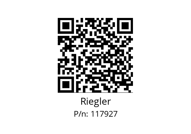   Riegler 117927