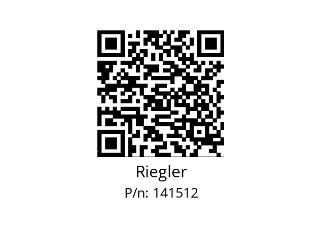   Riegler 141512