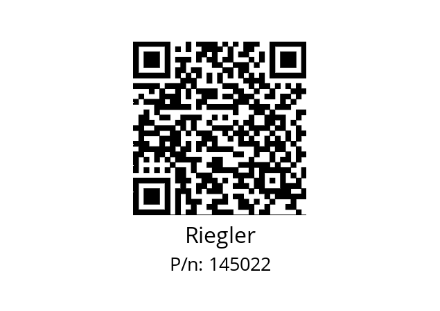   Riegler 145022