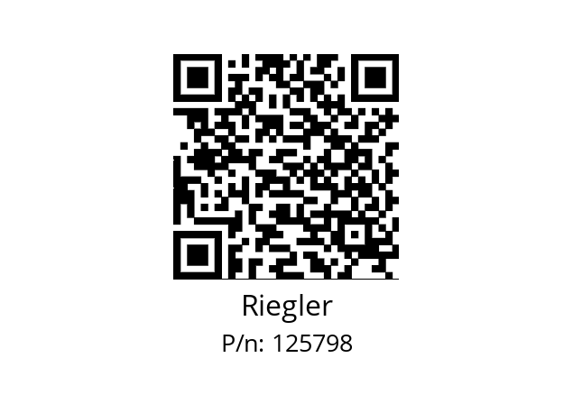   Riegler 125798