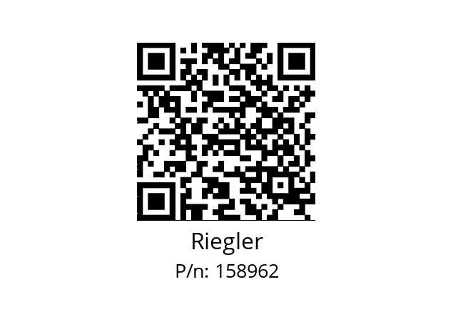   Riegler 158962