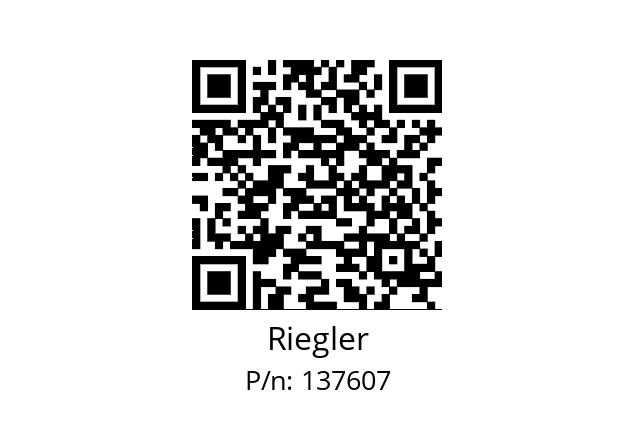   Riegler 137607