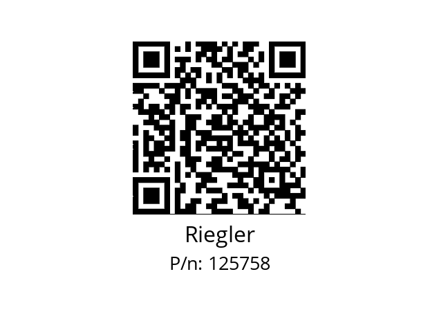   Riegler 125758