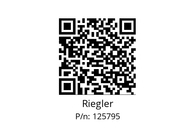   Riegler 125795