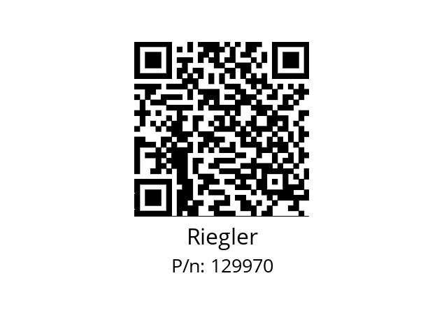   Riegler 129970