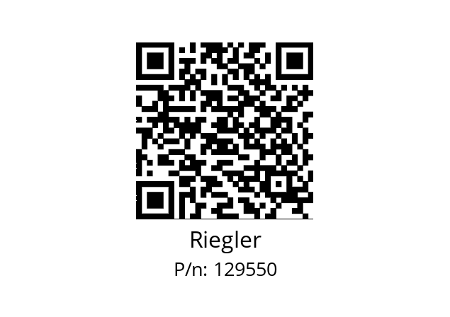   Riegler 129550