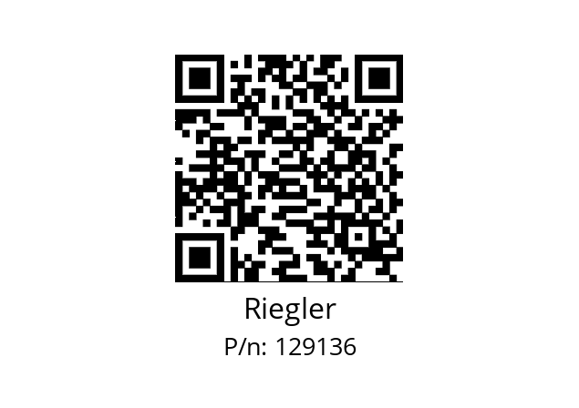   Riegler 129136