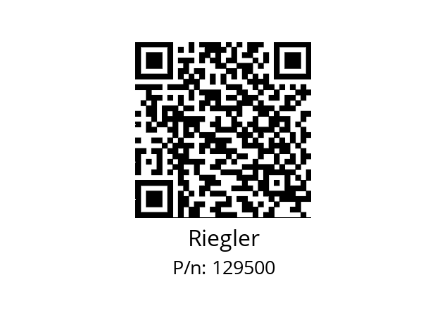   Riegler 129500