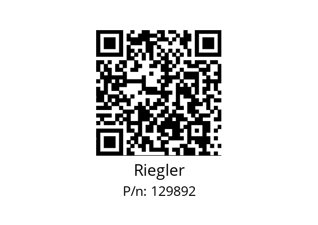   Riegler 129892