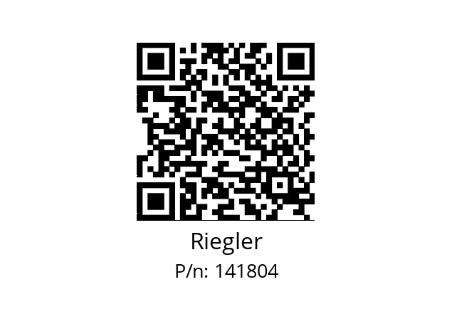   Riegler 141804